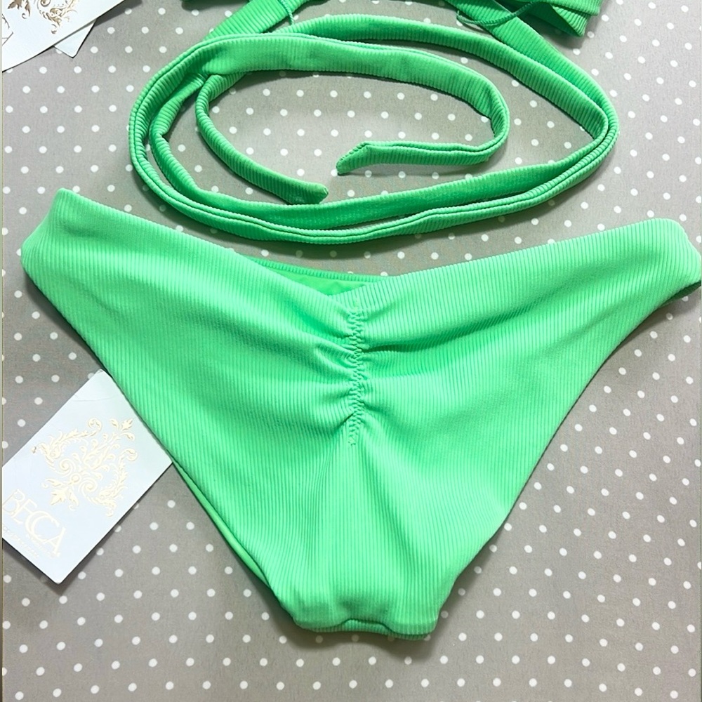 Becca 2 Pc Ribbed Bikini Set - Picture 8 of 11